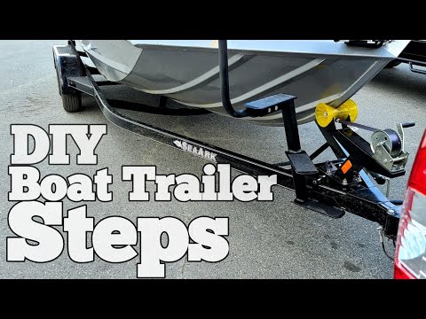 How To Build Boat Trailer Steps
