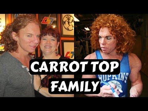 Carrot Top Family Photos 2018 ! Stand Up Comedian