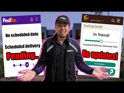 Tracking Number On My Package is Not Updating? FedEx Driver Explains!