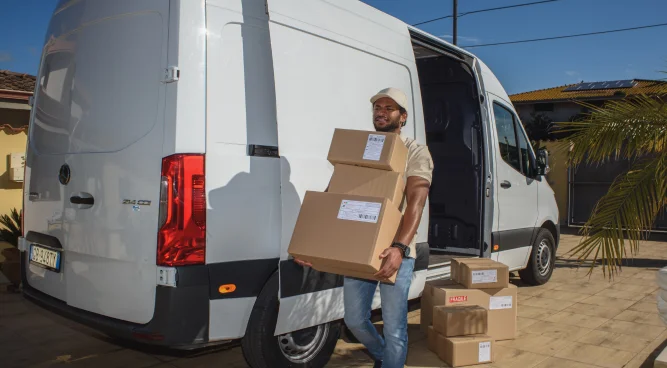 Processing At UPS Facility