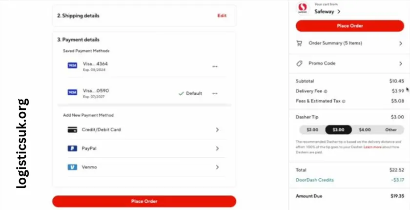 doordash fast pay not working