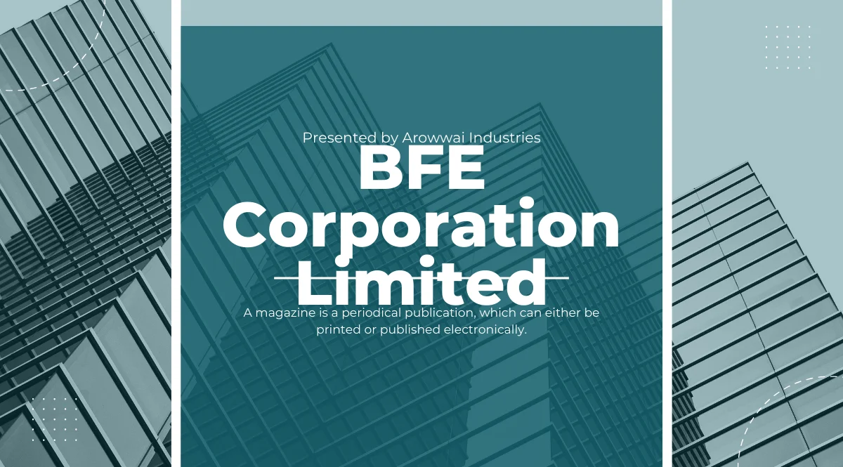 BFE Corporation Limited: World of BFE Logistics