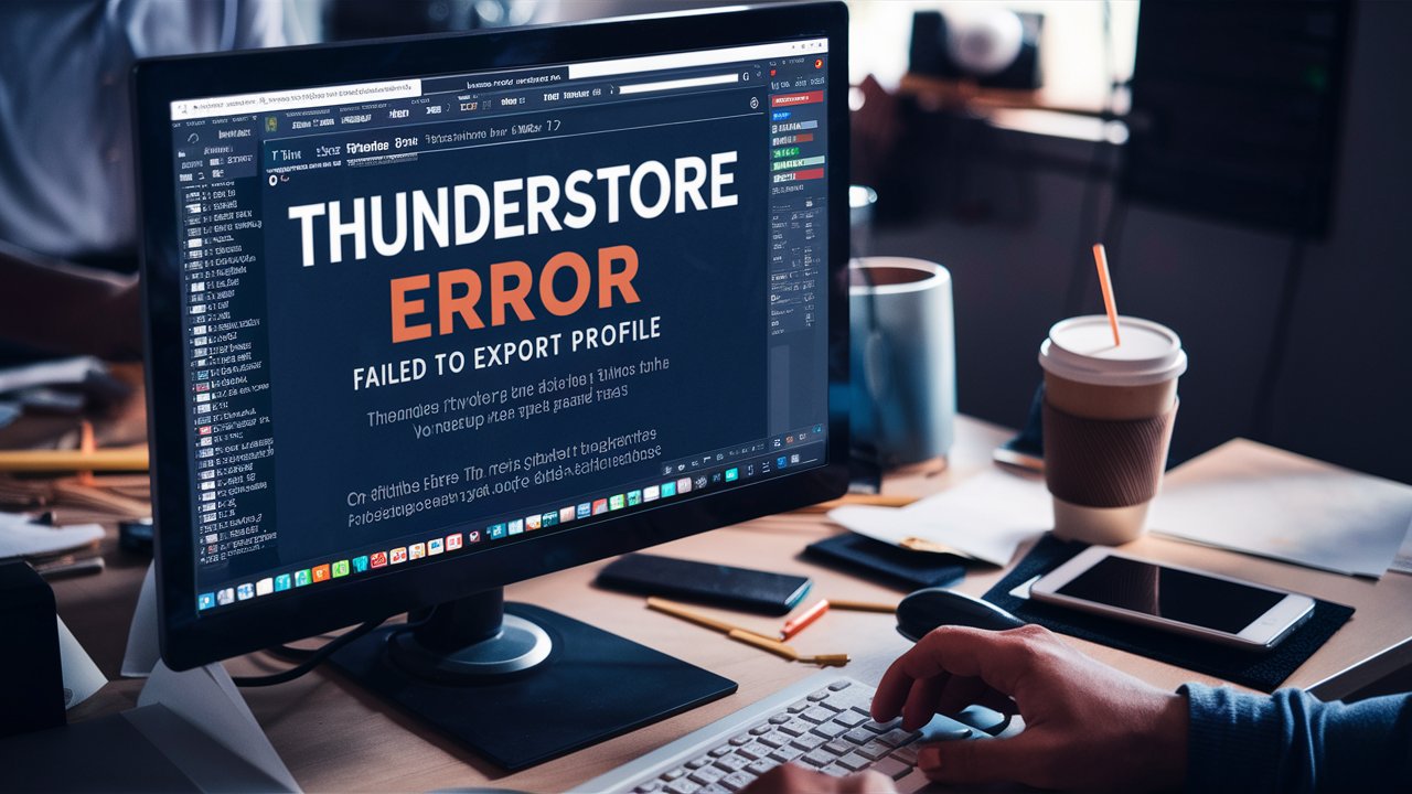 thunderstore error failed to export profile