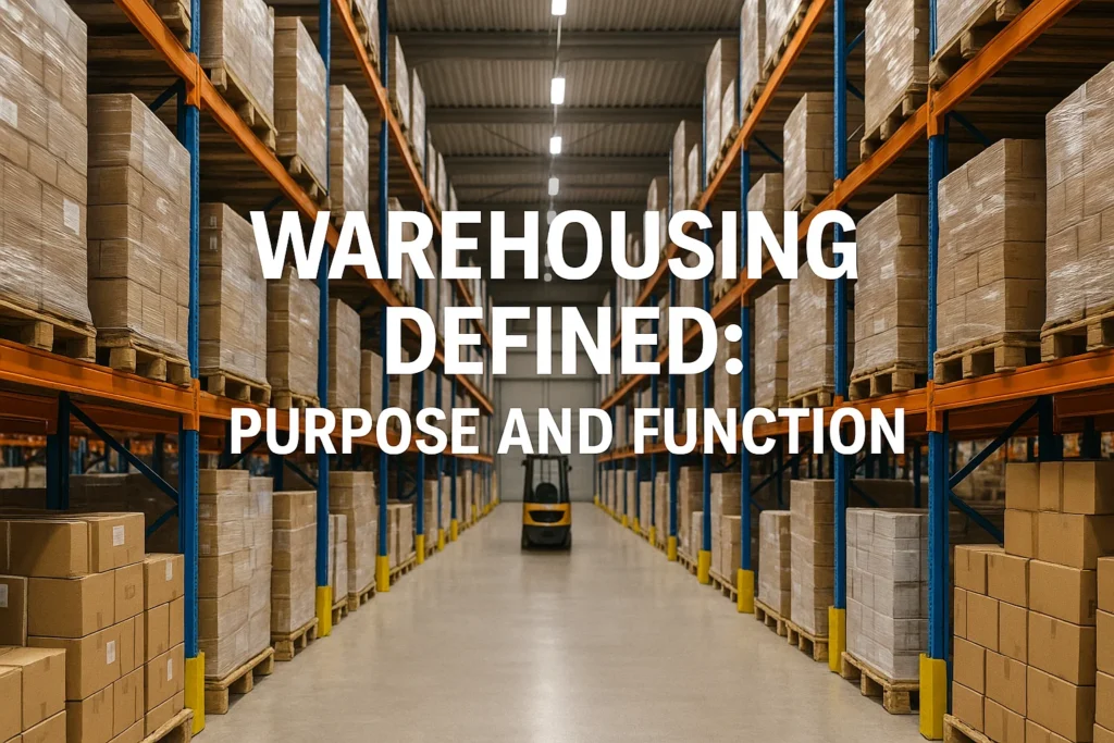 warehousing and logistics