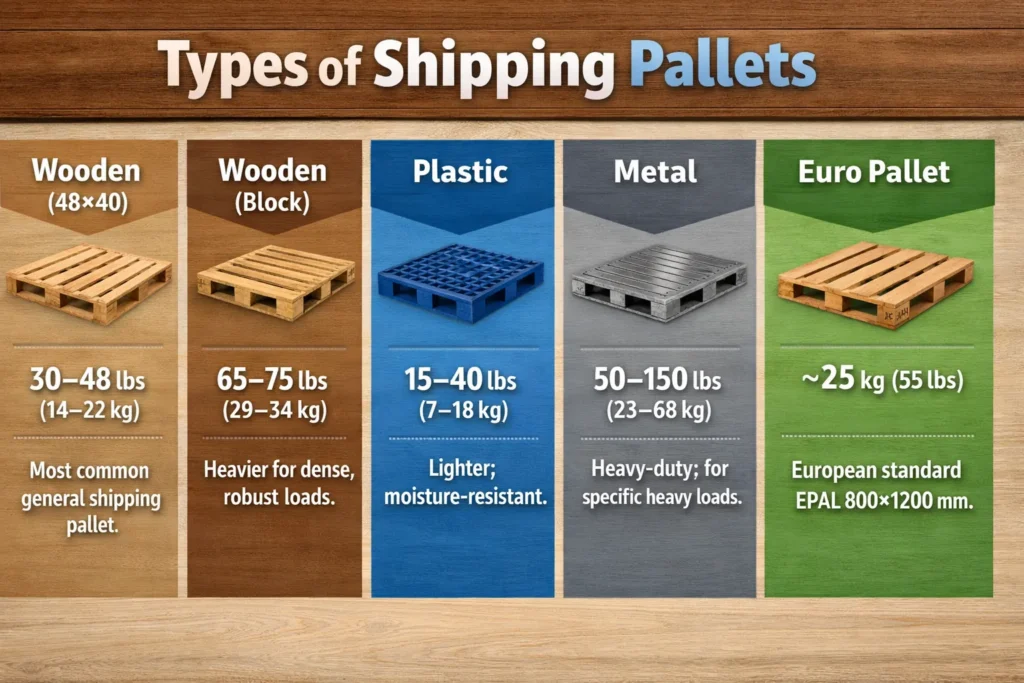 how much does a pallet weight