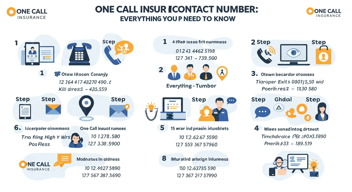 one call insurance contact number