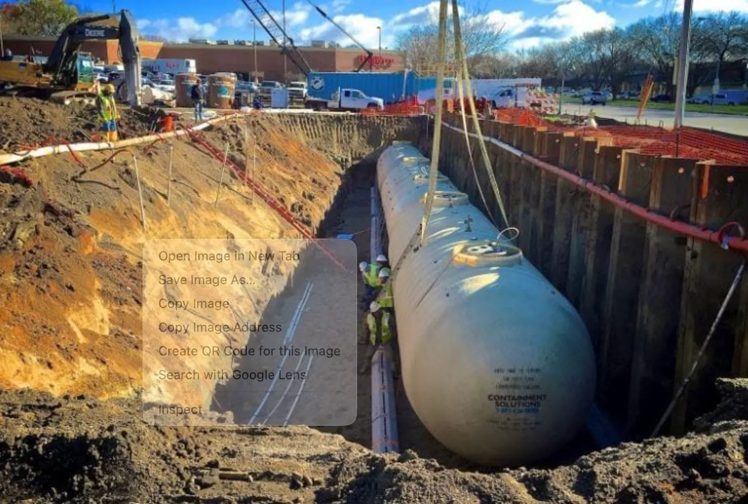 Underground Fuel Tank