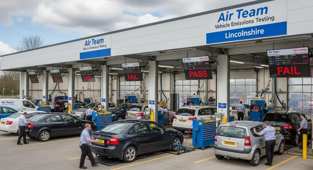 air team vehicle emissions testing station - lincolnshire