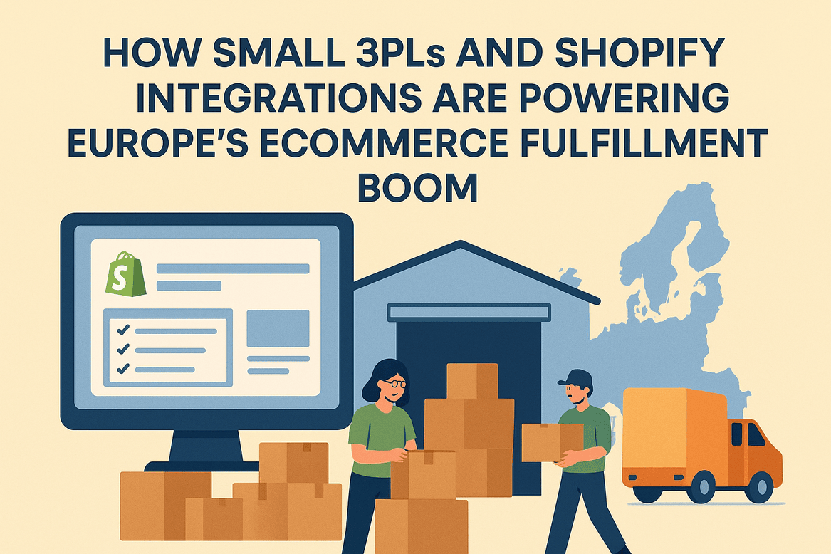How Small 3PLs and Shopify Integrations Are Powering Europe’s eCommerce Fulfillment Boom