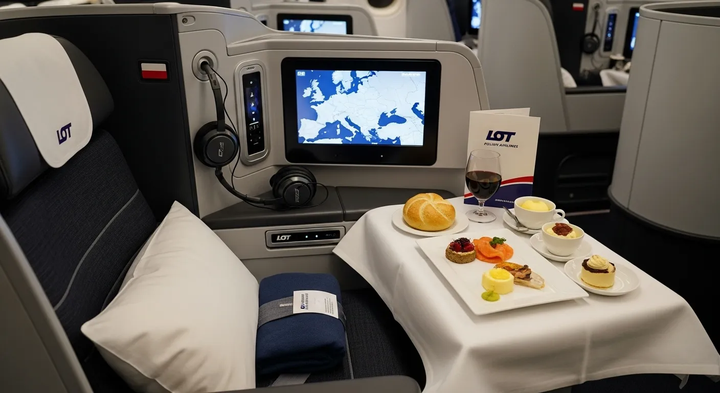 lot polish airlines business class seat reviews