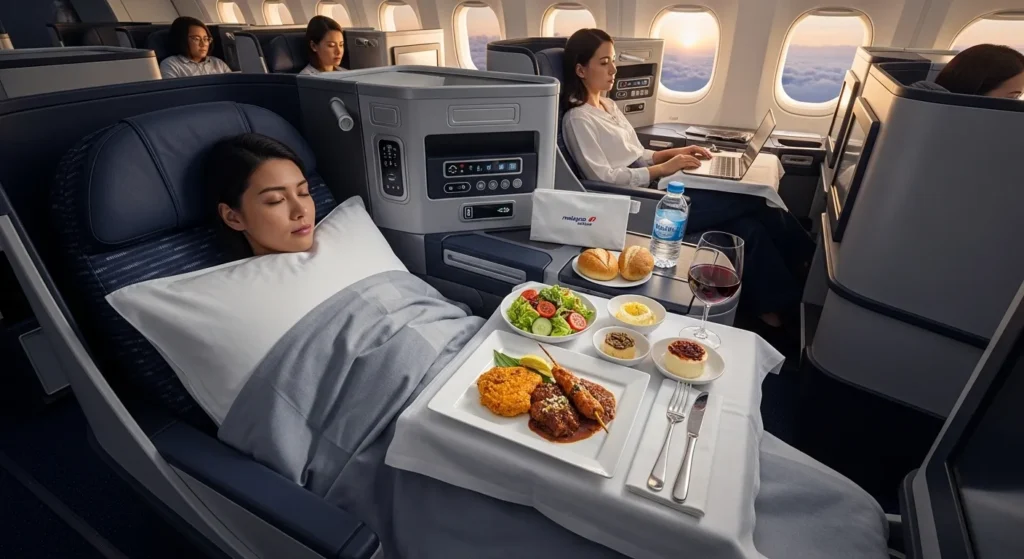 malaysia airlines business class review
