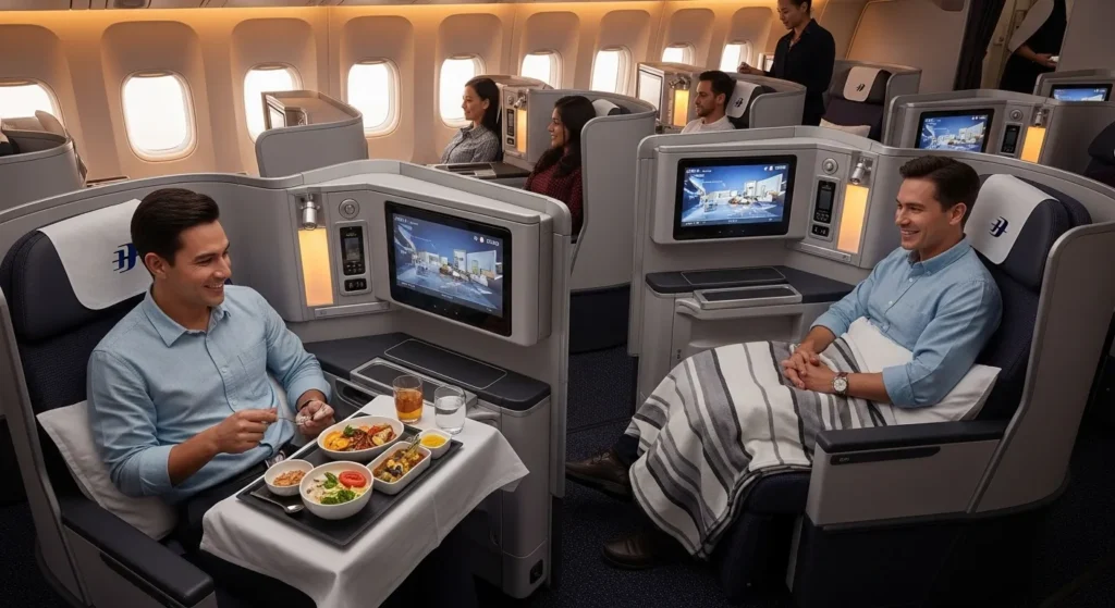 malaysia airlines business class review