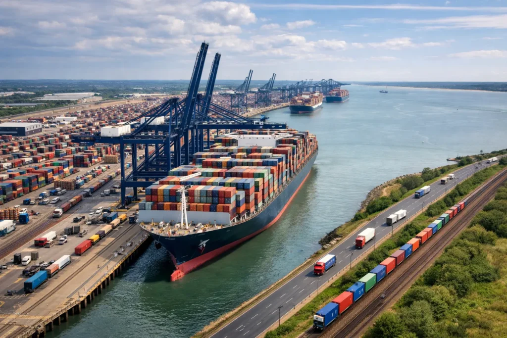 Port of Felixstowe: UK Container Leader