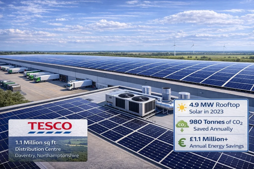 Case Study: UK Distribution Centre Solar and HVAC Upgrade