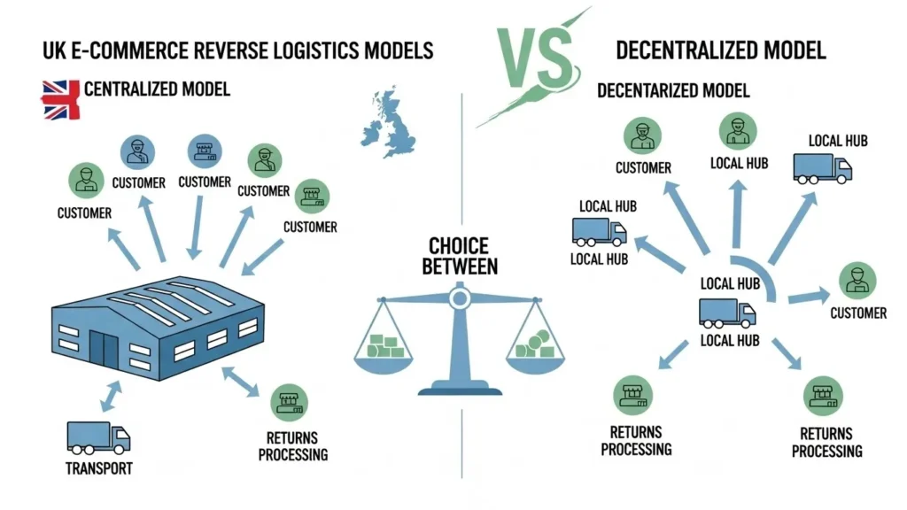 Centralised versus decentralised returns