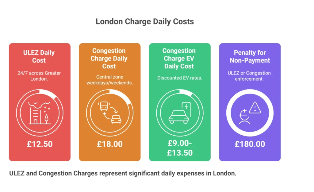Daily Urban Charge Comparison