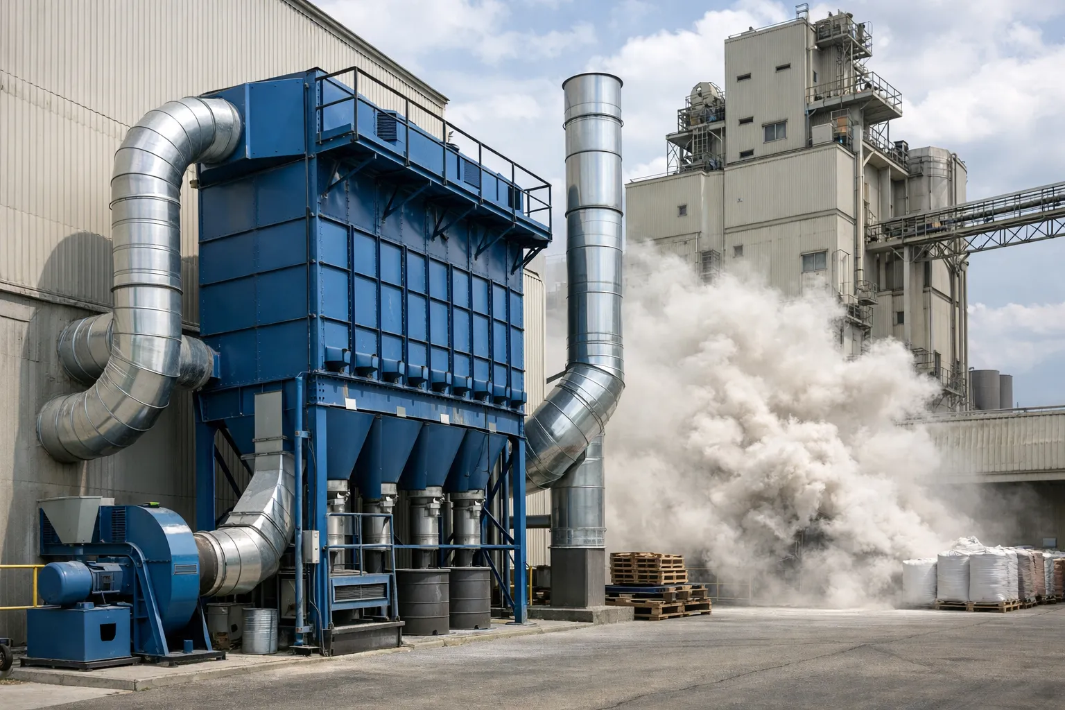 Flour Dust Collector Systems Protecting Facilities from Dangerous Flour Dust Explosions