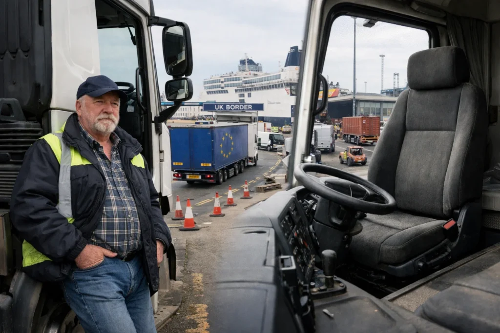 Key causes behind the UK HGV Driver Shortage including ageing drivers and reduced labour supply.