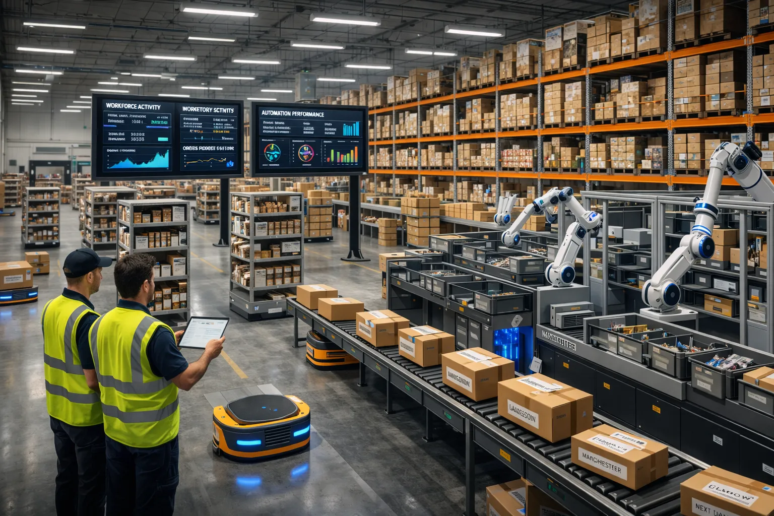 Warehouse Automation in the UK: Robots and Smart Fulfillment