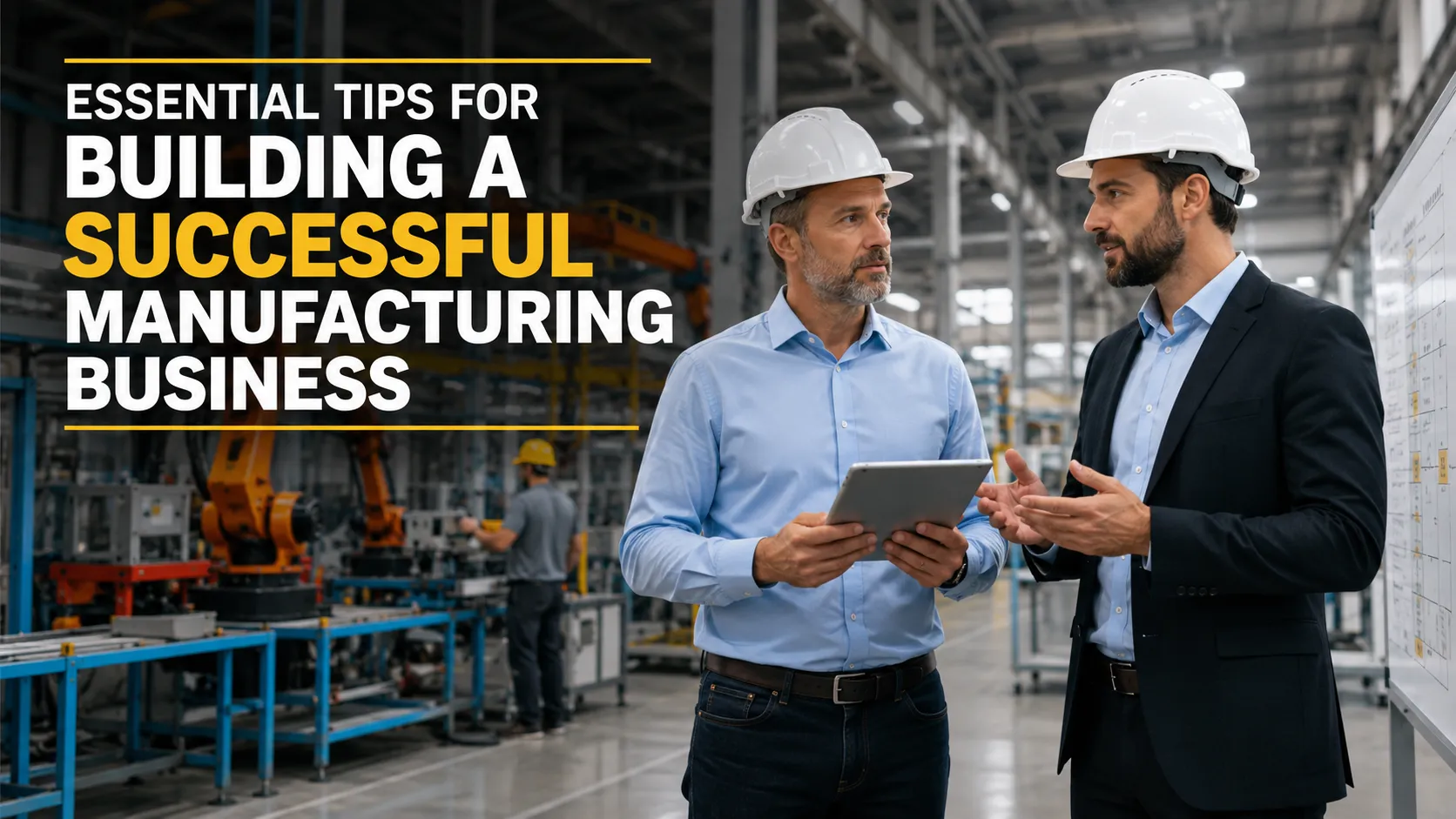 Essential Tips for Building a Successful Manufacturing Business