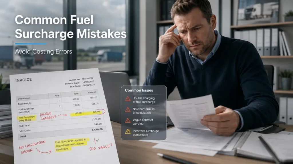 Common Fuel Surcharge Mistakes
