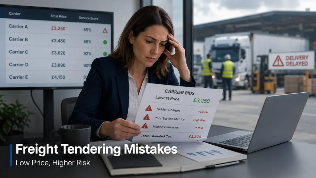 Common Mistakes in Freight Tendering