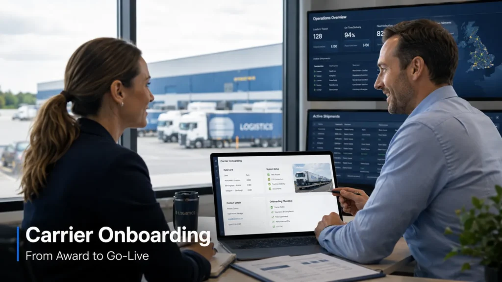 Contracting and Onboarding Selected Carriers