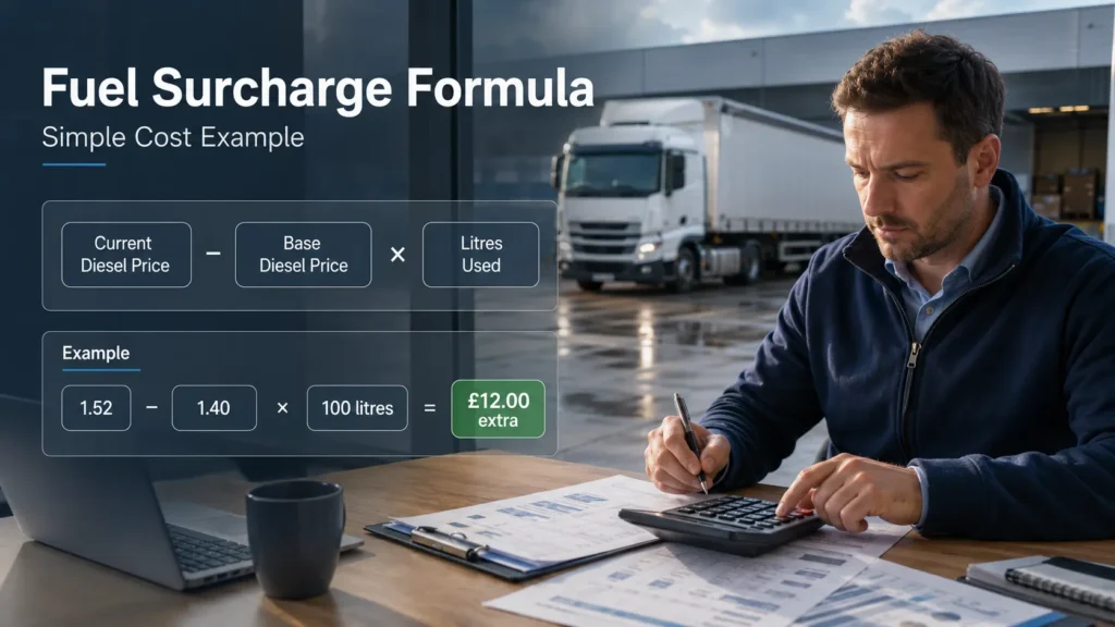 Fuel Surcharge Formula With Example