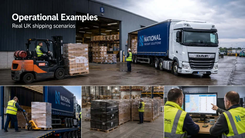 Operational Examples for UK Shippers