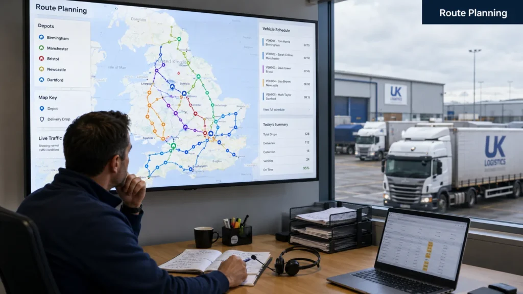 Route Planning and Network Design