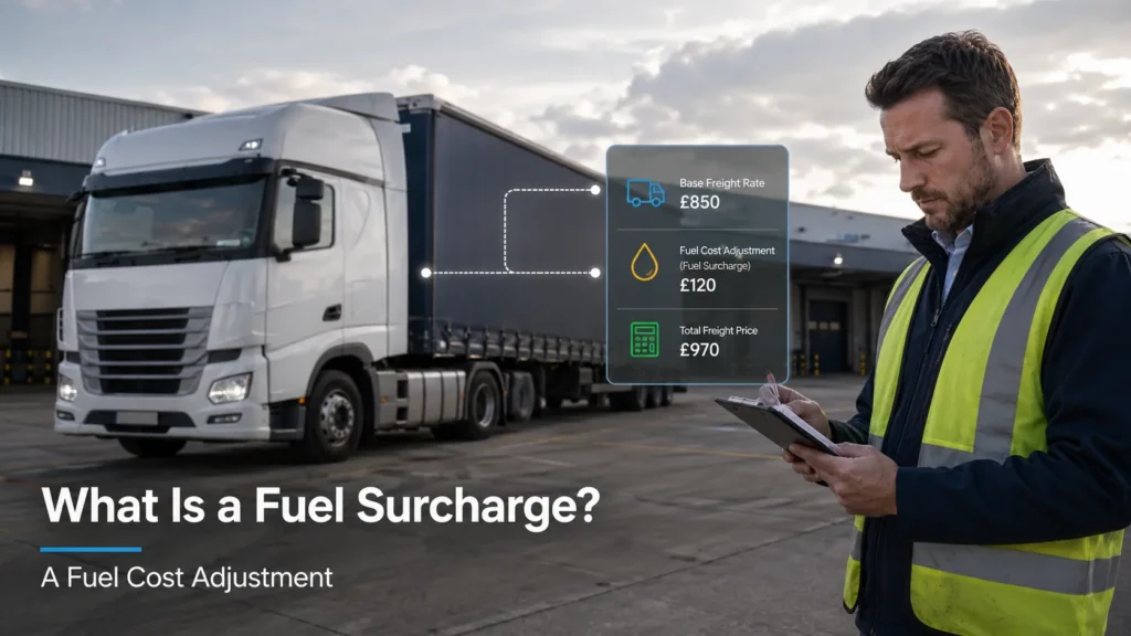 What Is a Fuel Surcharge in Road Freight Pricing?