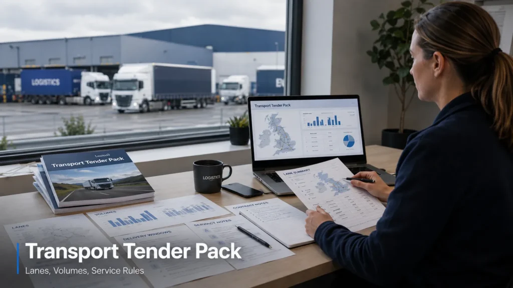 What to Include in a Transport Tender Pack